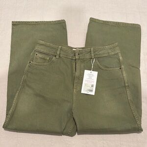 NEW Sézane Le Crop Denim Women, Size US 8